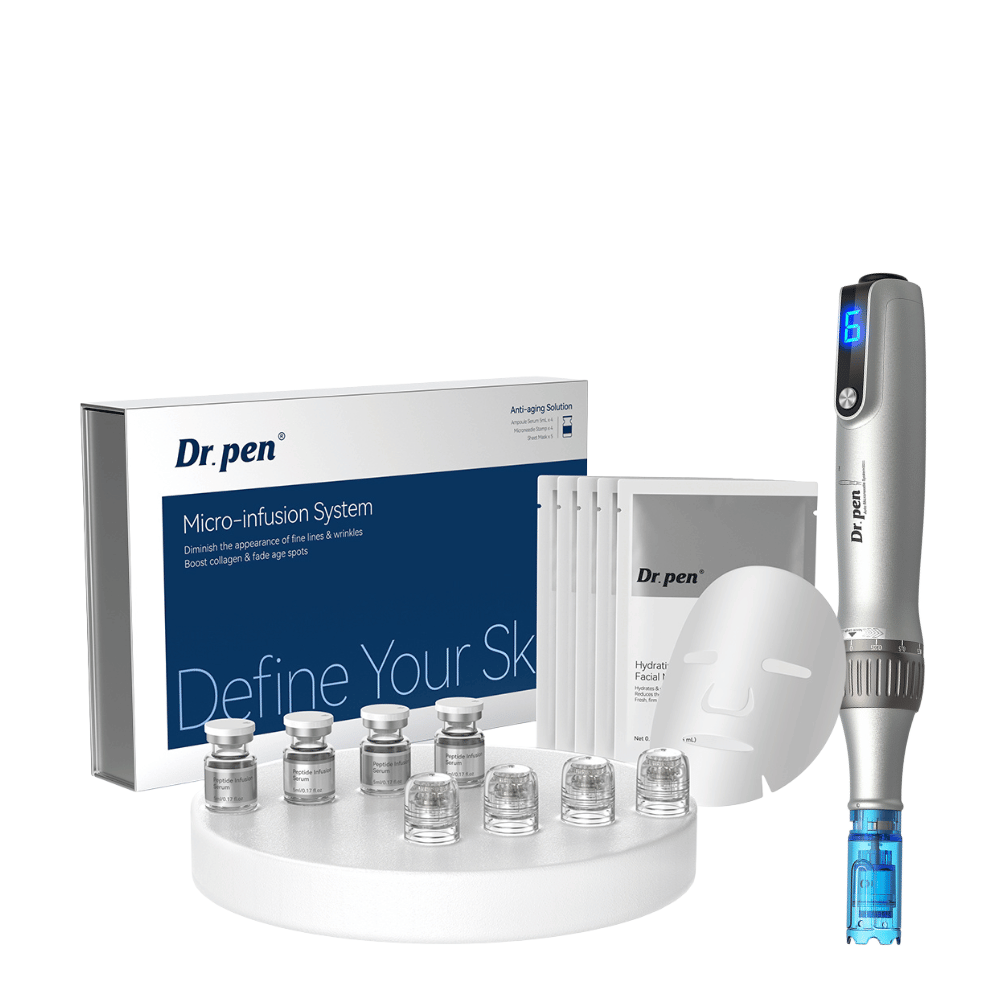 Dr. Pen M8S med Micro-Infusion Kit för microneedling och micro-infusion